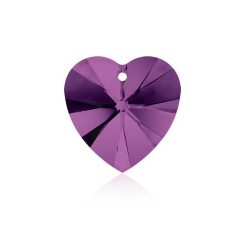 Swarovski Pendants, Heart (6228), 14.4mm x 14mm, 3 pcs per bag, Available in 27 Colours
