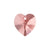 Swarovski Pendants, Heart (6228), 14.4mm x 14mm, 3 pcs per bag, Available in 27 Colours