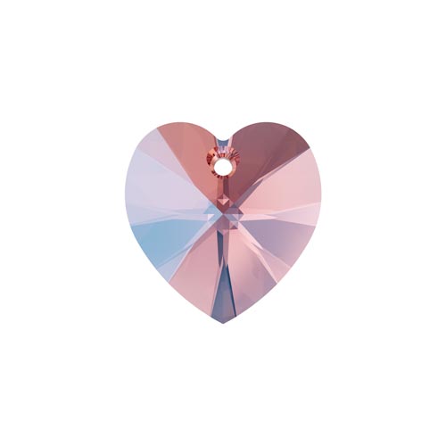 Swarovski Pendants, Heart (6228), 14.4mm x 14mm, 3 pcs per bag, Available in 27 Colours
