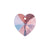 Swarovski Pendants, Heart (6228), 14.4mm x 14mm, 3 pcs per bag, Available in 27 Colours