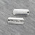 Charms, Protected Tag, Silver, Alloy, 21mm x 8mm, Sold Per pkg 3
