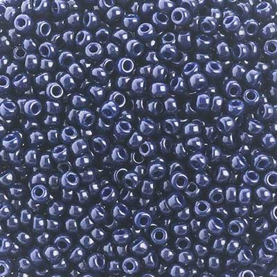 Miyuki 8/0 - Duracoat Indigo Navy Blue Dyed (73)