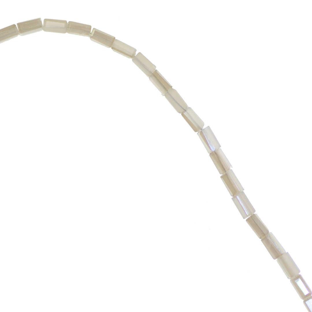 Glass Beads, Bugle, 5mm, Approx 95 pcs per strand, Available in Multiple Colours and Sizes