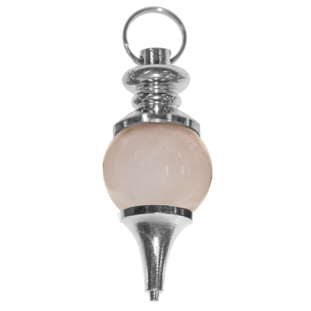 Sephoroton Pendulum, 40mm x 18mm, Available in Multiple Semi-Precious Stones - 1 pc