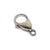 Clasp, Lobster, Silver, Stainless Steel, 19mm x 11mm, Sold Per pkg of 2