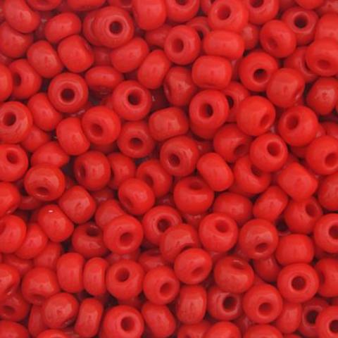 Czech 6/0 - Opaque Light Red (21)