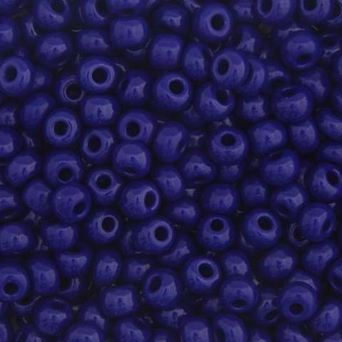 Czech 6/0 - Opaque Dark Royal Blue (35)