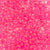Czech 6/0-Transparent Neon Hot Pink (19)