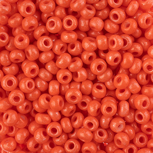 Czech Seed Beads -8/0- Terra Intensive Orange