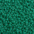 Czech Seed Beads, 22g vial 10/0, Dark Green (17A)