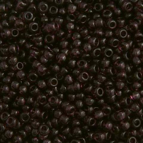 Czech Seed Beads, 22g vial 10/0, TR. Amethyst (24)