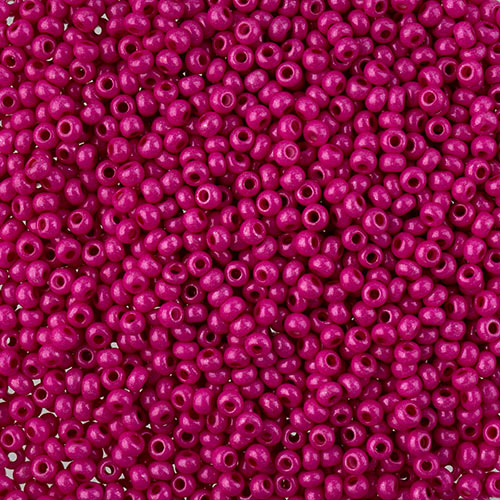Czech Seed Beads -8/0- Terra Intensive Pink