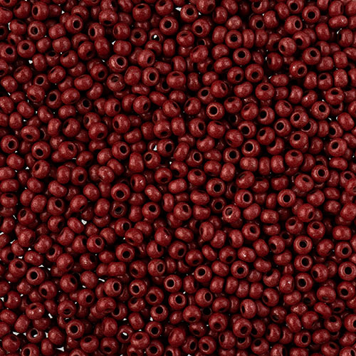 Czech Seed Beads -8/0- Terra Intensive Brown