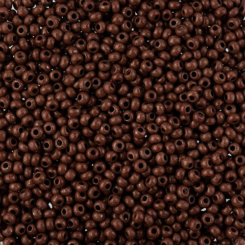 Czech Seed Beads - Czech 10/0 Terra Intensive Dark Brown