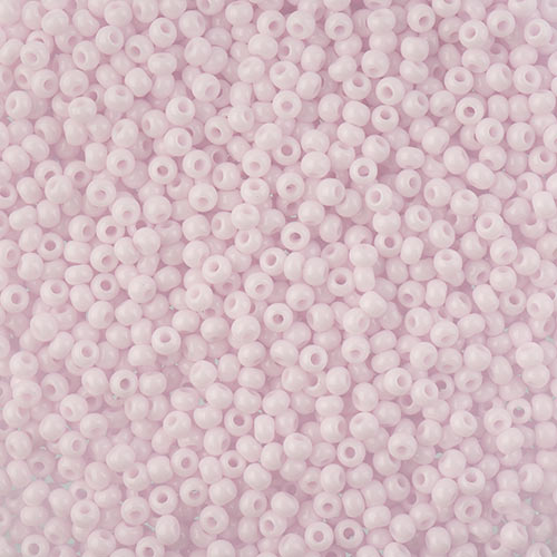 Czech Seed Beads - Czech 10/0 Opaque Natural  Pink (26)