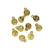 Charms, Saint Benedict Centerpiece, Gold, Alloy, 12mm x 9mm, Sold Per pkg 10