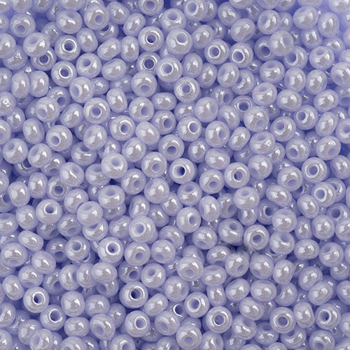 Czech Seed Beads - Czech 11/0 -Opaque Natural Lilac Luster(39)