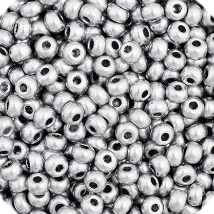 Czech Seed Beads - Czech 11/0 - Silver Metallic (88)