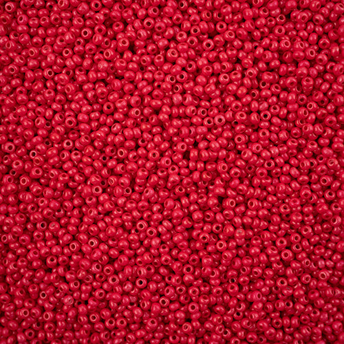 Czech Seed Beads - Czech 11/0 -  Terra Intensive Red