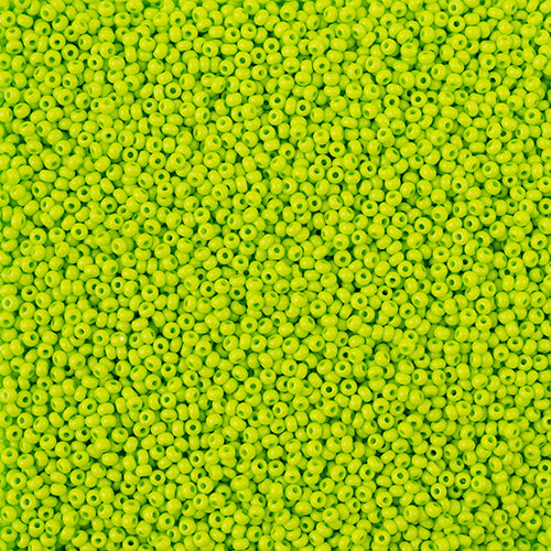 Seed Beads - Czech 11/0 -  Terra Intensive Light Green Matt