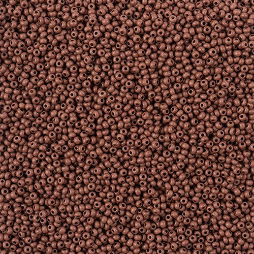 Seed Beads - Czech 11/0 -  Terra Intensive Dark Brown Matt