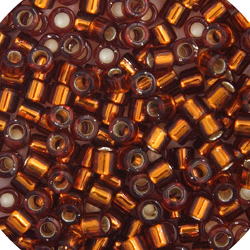 Miyuki Delica 11/0-Amber Sliver Lined-DB00-0144V