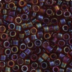 Miyuki Delica 11/0-Cranberry Red Lined-Dyed-DB00-0296V