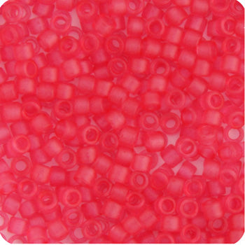 DB00-0780, Miyuki 5.2g Dyed Matte Transparent Pink DB00-0780, Miyuki 5.2g Dyed Matte Transparent Pink