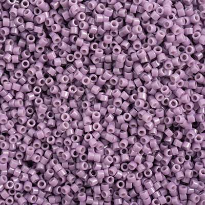 Miyuki Delica 11/0 - Duracoat Opaque Dyed Dark Purple-DB00-2139v