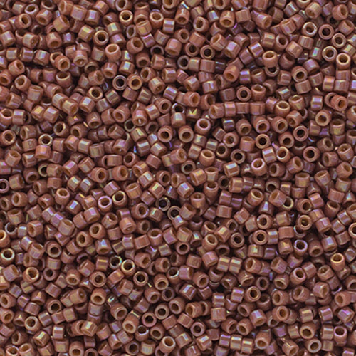 Miyuki Delica 11/0-Dark Rose Glazed Opaqua-DB00-2271v