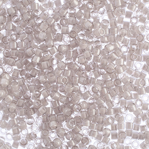 Miyuki Delica 11/0 - RD Fancy Lined White -Dyed-DB00-2391V