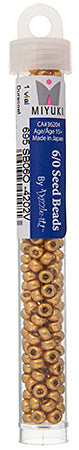 Miyuki 6/0 - Duracoat Galvanized Gold