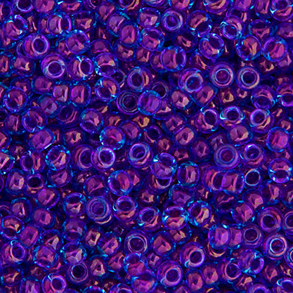Miyuki 11/0 - Aqua Fuchsia Lined Luster
