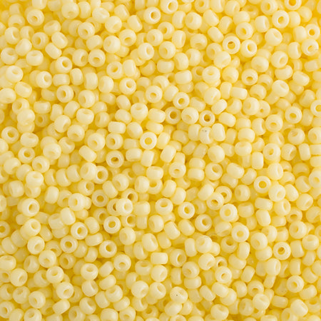 Miyuki 11/0 - Lemon Silk Opaque Duracoat