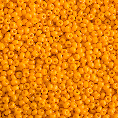 Miyuki  11/0 - Yellow Marigold Opaque Duracoat