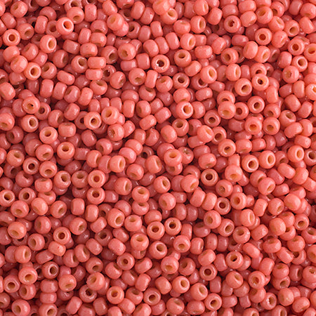 Miyuki 11/0 - Dark Salmon Pink Opaque Duracoat