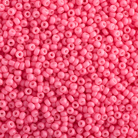 Miyuki 11/0 - Bubblegum Pink Opaque Duracoat