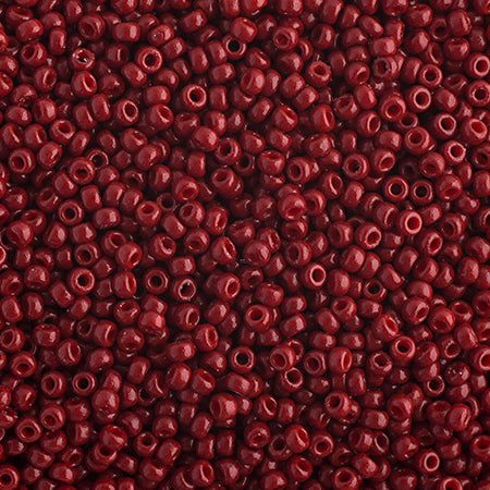 Miyuki 11/0 - Light Maroon Opaque Duracoat
