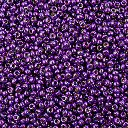 Japanese Seed Beads-Miyuki 11/0-Duracoat Galvanized Purple.