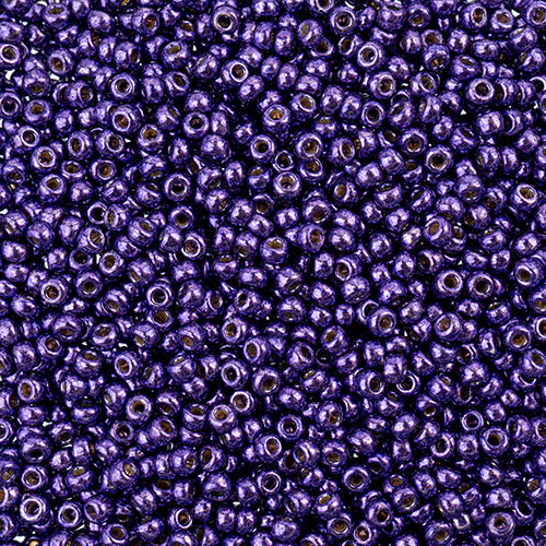 Japanese Seed Beads-Miyuki 11/0-Duracoat Galvanized Dark Lilac