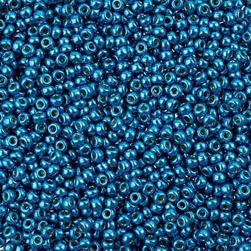 Japanese Seed Beads-Miyuki 11/0-Duracoat Galvanized Turquoise