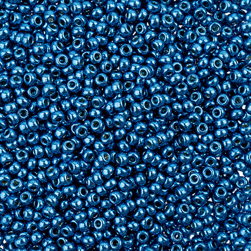 Japanese Seed Beads-Miyuki 11/0-Duracoat Galvanized Light Sapphire