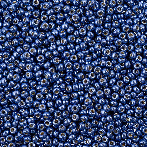 Japanese Seed Beads-Miyuki 11/0-Duracoat Galvanized Dark Sapphire