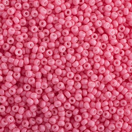 Miyuki 15/0 - Bubble Gum Pink Opaque Duracoat