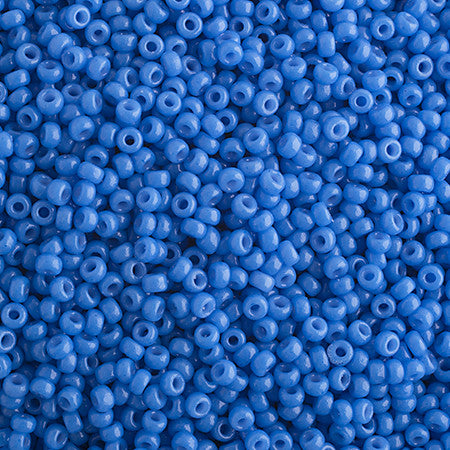 Miyuki 15/0 - Cornflower Blue Opaque Duracoat