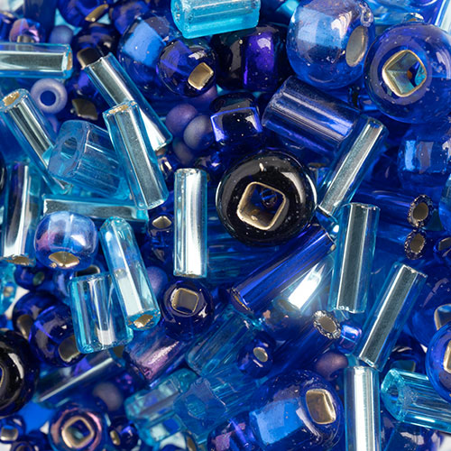 Czech Seed Beads - Czech 10/0 Assorted - Sapphire