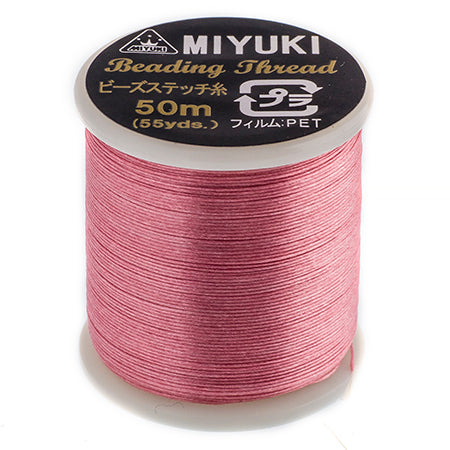 Miyuki Nylon Beading Thread B, ~ 50 meters, Available in Multiple Colours