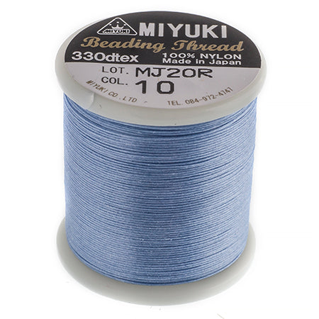 Miyuki Nylon Beading Thread B, ~ 50 meters, Available in Multiple Colours