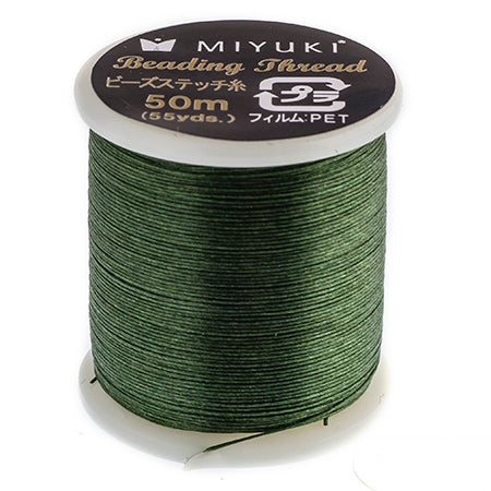 Miyuki Nylon Beading Thread B, ~ 50 meters, Available in Multiple Colours