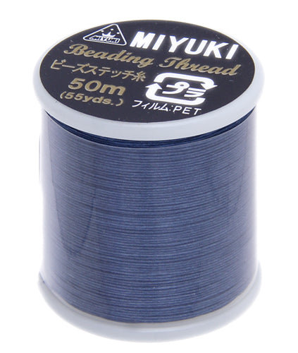 Miyuki Nylon Beading Thread B, ~ 50 meters, Available in Multiple Colours